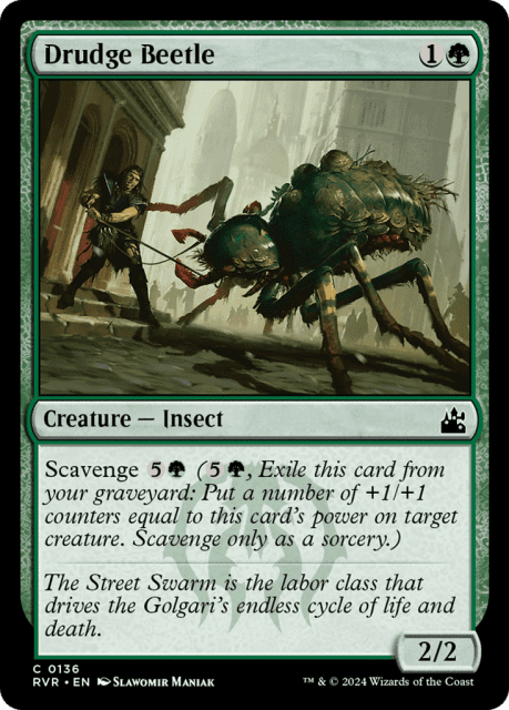 Drudge Beetle (136) — Ravnica Remastered