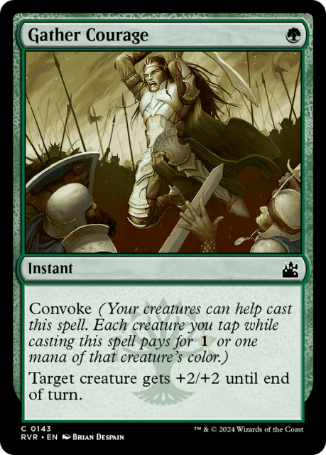 Gather Courage (143) — Ravnica Remastered