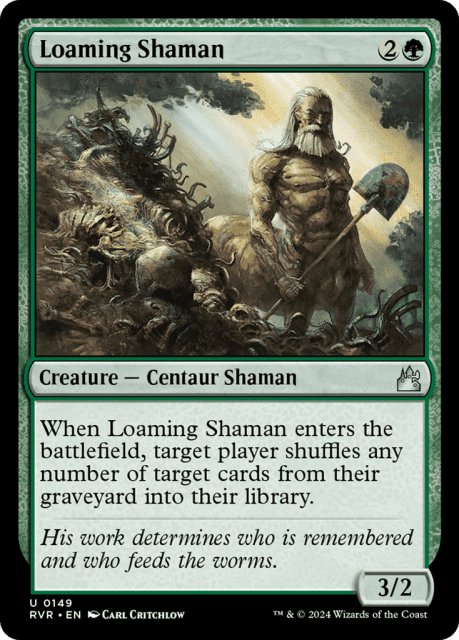 Loaming Shaman (149) — Ravnica Remastered