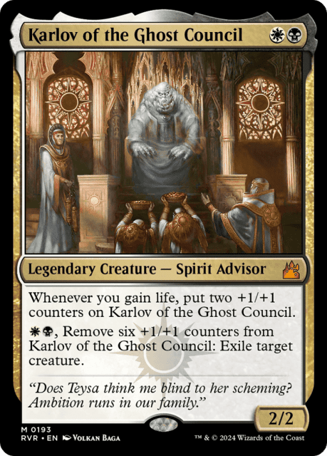 Karlov of the Ghost Council (193) — Ravnica Remastered