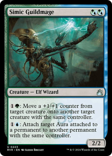 Simic Guildmage (223) — Ravnica Remastered