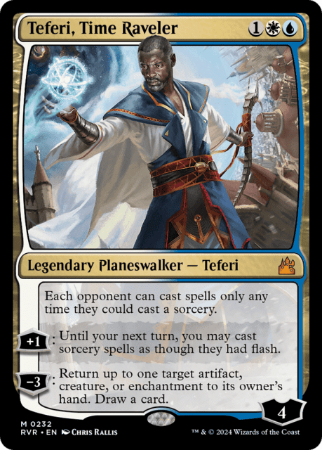 Teferi, Time Raveler (232) — Ravnica Remastered