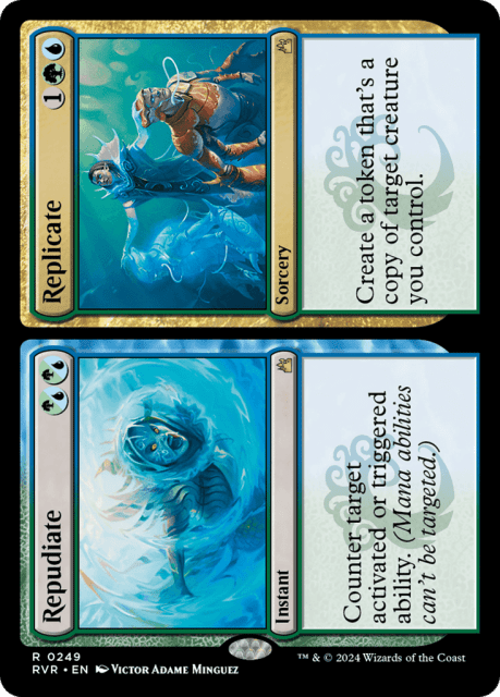 Repudiate // Replicate (249) — Ravnica Remastered