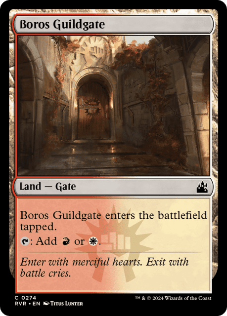 Boros Guildgate (274) — Ravnica Remastered