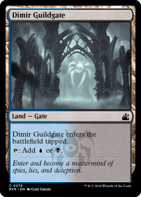Dimir Guildgate (276) — Ravnica Remastered