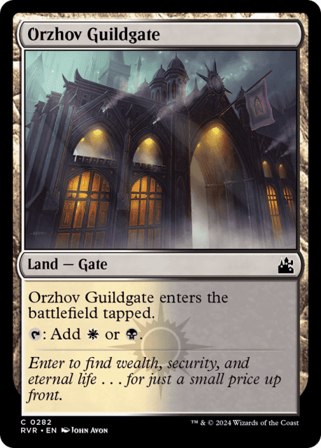 Orzhov Guildgate (282) — Ravnica Remastered