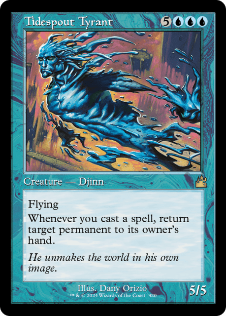 Tidespout Tyrant (320) — Ravnica Remastered