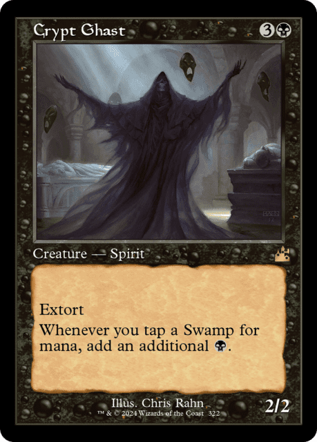 Crypt Ghast (322) — Ravnica Remastered