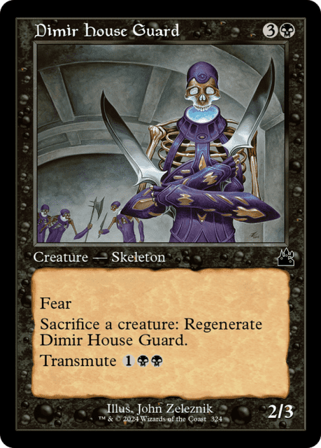 Dimir House Guard (324) — Ravnica Remastered