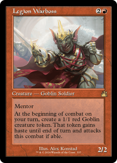 Legion Warboss (337) — Ravnica Remastered