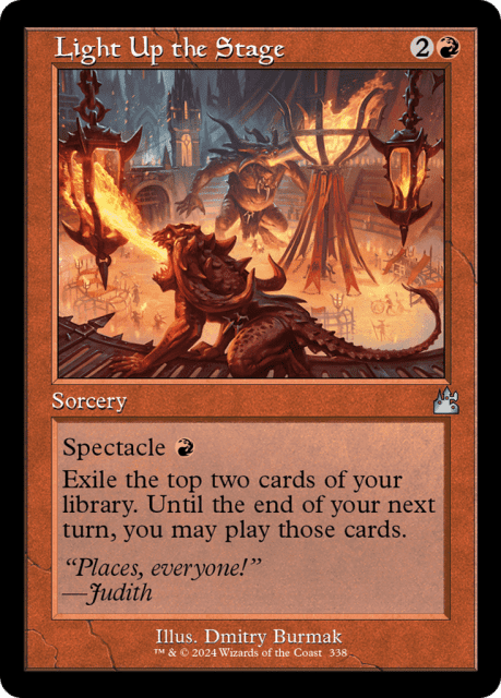 Light Up the Stage (338) — Ravnica Remastered