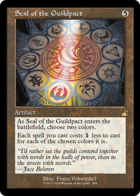 Seal of the Guildpact (394) — Ravnica Remastered