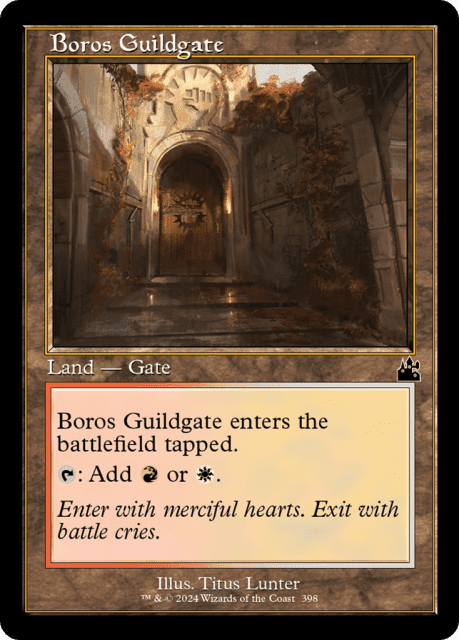Boros Guildgate (398) — Ravnica Remastered
