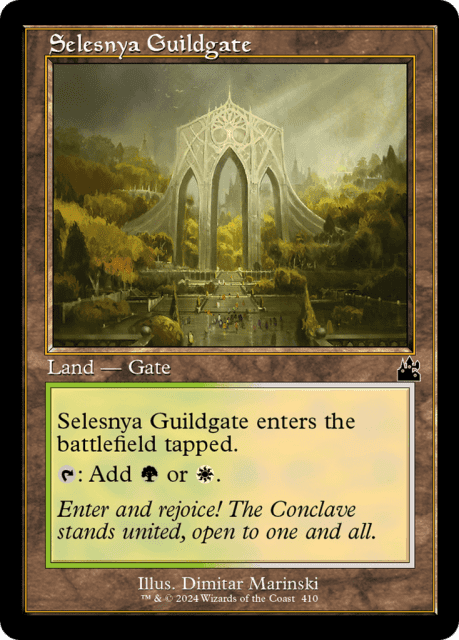Selesnya Guildgate (410) — Ravnica Remastered