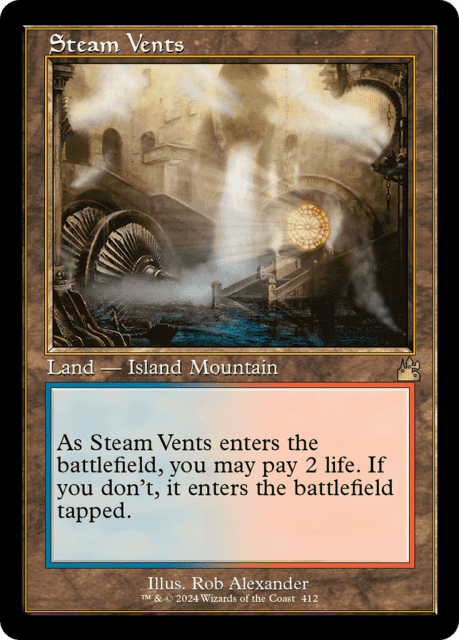 Steam Vents (412) — Ravnica Remastered