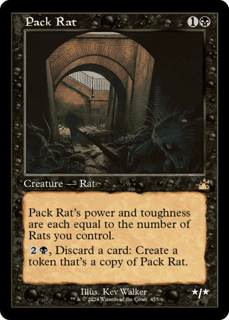 Pack Rat (455) — Ravnica Remastered