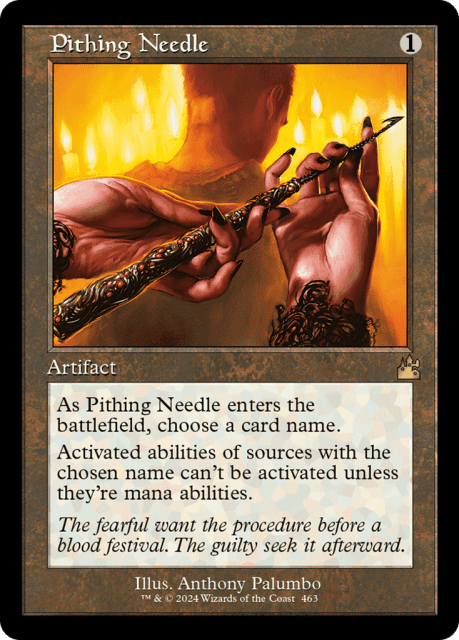 Pithing Needle (463) — Ravnica Remastered