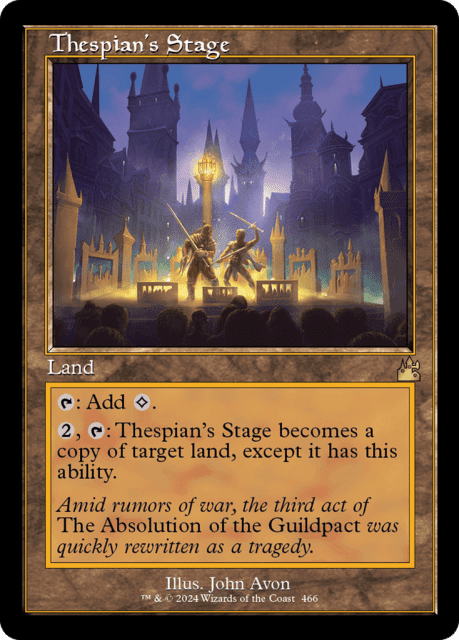 Thespian's Stage (466) — Ravnica Remastered