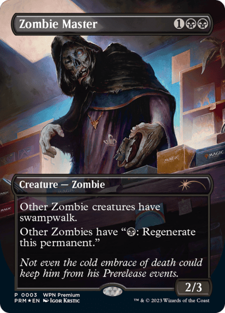 Zombie Master (3) — Wizards Play Network 2024