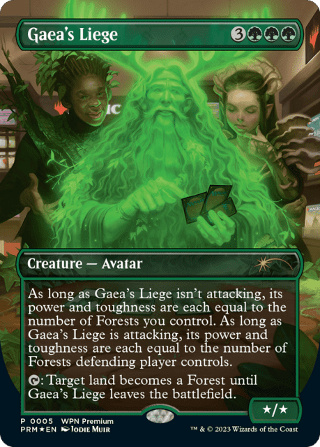 Gaea's Liege (5) — Wizards Play Network 2024