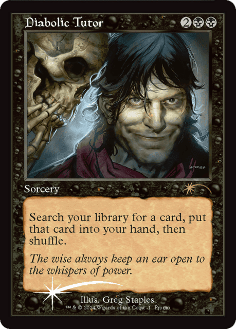 Diabolic Tutor (13) — Wizards Play Network 2024