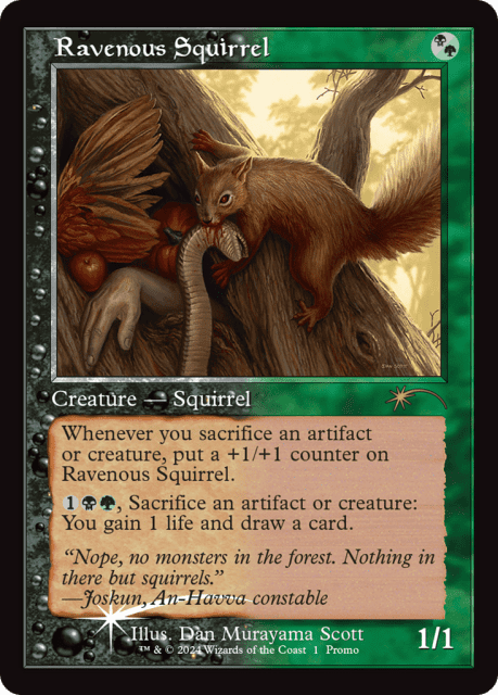 Ravenous Squirrel (15) — Wizards Play Network 2024