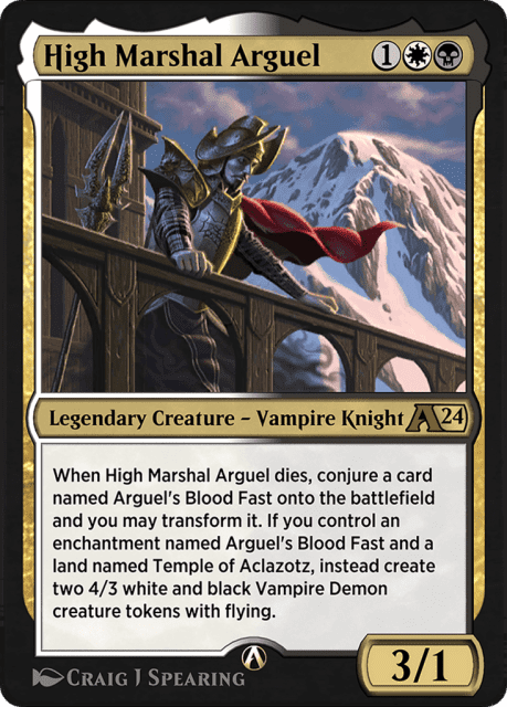 High Marshal Arguel (24) — Alchemy: Ixalan