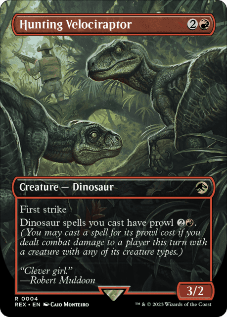 Hunting Velociraptor (4) — Jurassic World Collection