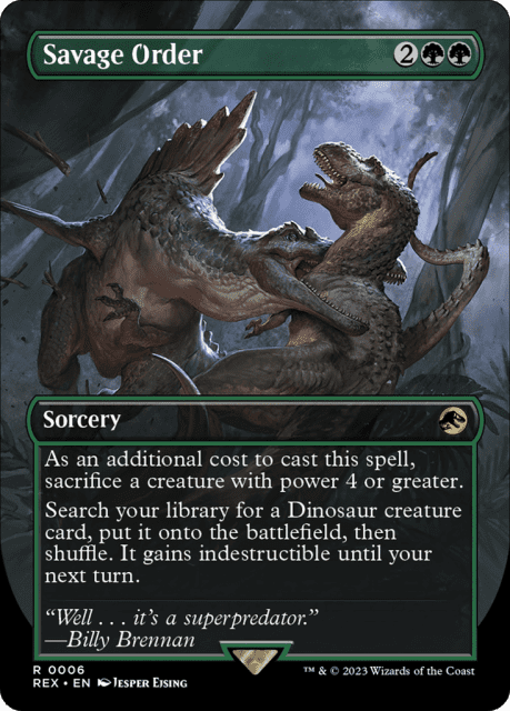 Savage Order (6) — Jurassic World Collection