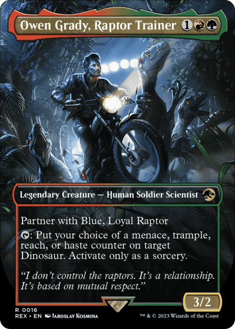 Owen Grady, Raptor Trainer (16) — Jurassic World Collection