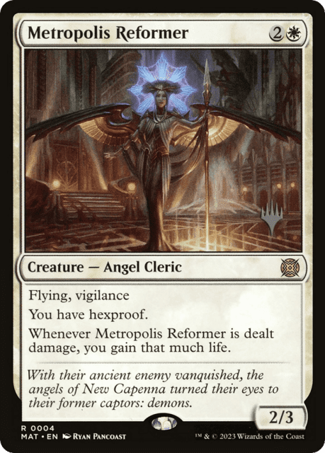Metropolis Reformer (4) — March of the Machine: The Aftermath Promos