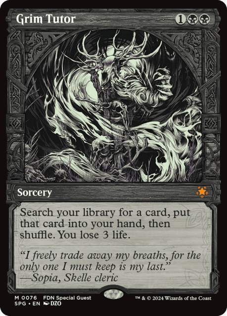 Grim Tutor (76) — Special Guests