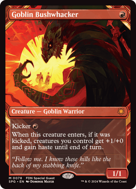 Goblin Bushwhacker (78) — Special Guests
