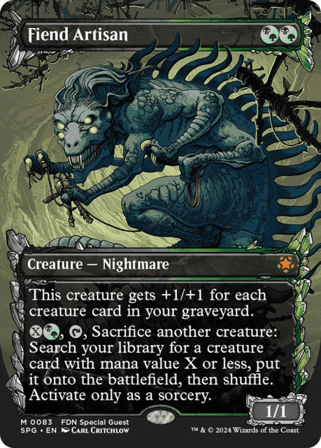 Fiend Artisan (83) — Special Guests