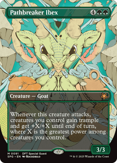 Pathbreaker Ibex (91) — Special Guests