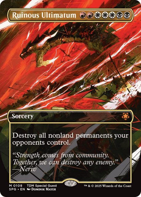 Ruinous Ultimatum (108) — Special Guests