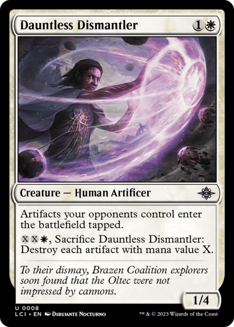 Dauntless Dismantler (8) — The Lost Caverns of Ixalan