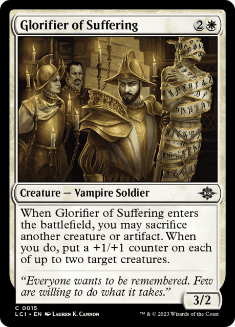 Glorifier of Suffering (15) — The Lost Caverns of Ixalan