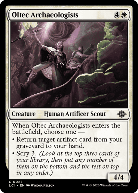 Oltec Archaeologists (27) — The Lost Caverns of Ixalan