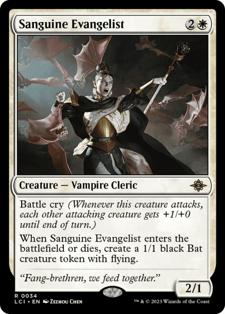 Sanguine Evangelist (34) — The Lost Caverns of Ixalan