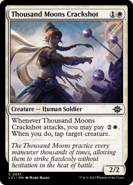 Thousand Moons Crackshot (37) — The Lost Caverns of Ixalan