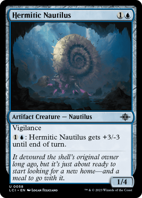Hermitic Nautilus (58) — The Lost Caverns of Ixalan