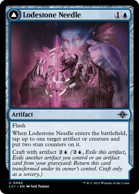 Lodestone Needle // Guidestone Compass (62) — The Lost Caverns of Ixalan