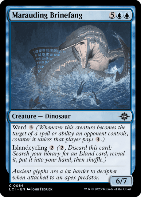 Marauding Brinefang (64) — The Lost Caverns of Ixalan