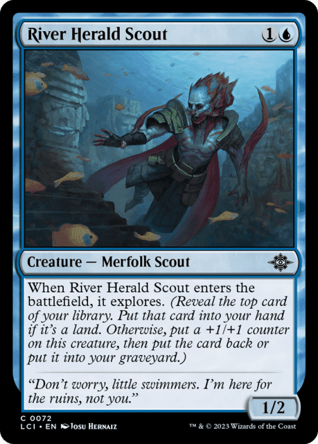 River Herald Scout (72) — The Lost Caverns of Ixalan