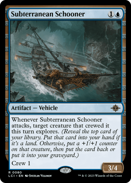 Subterranean Schooner (80) — The Lost Caverns of Ixalan