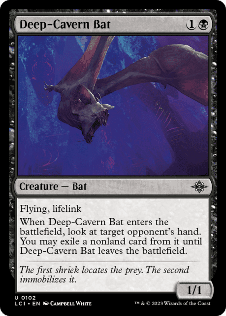 Deep-Cavern Bat (102) — The Lost Caverns of Ixalan