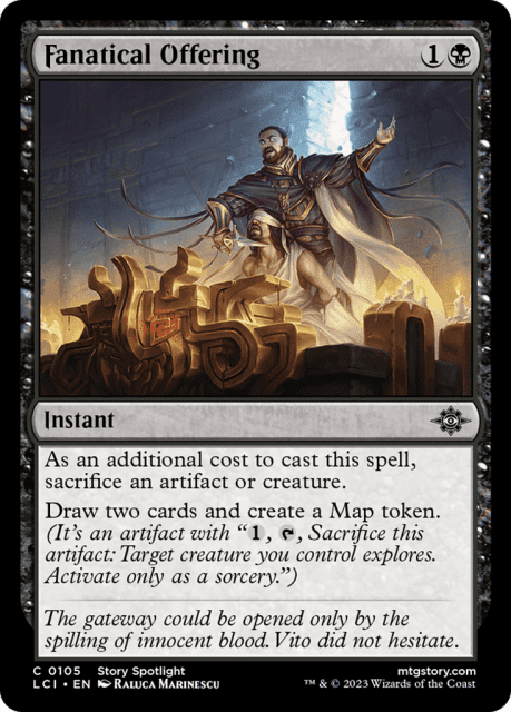 Fanatical Offering (105) — The Lost Caverns of Ixalan