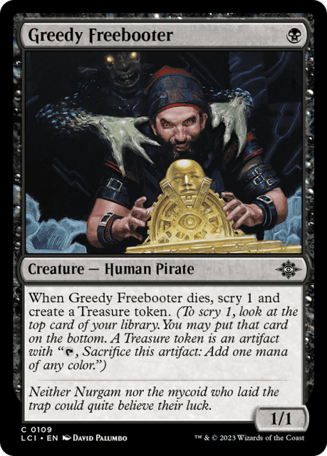 Greedy Freebooter (109) — The Lost Caverns of Ixalan