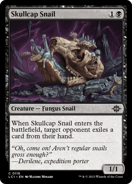 Skullcap Snail (119) — The Lost Caverns of Ixalan